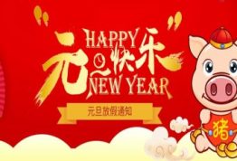 派卫格2019元旦放假通知