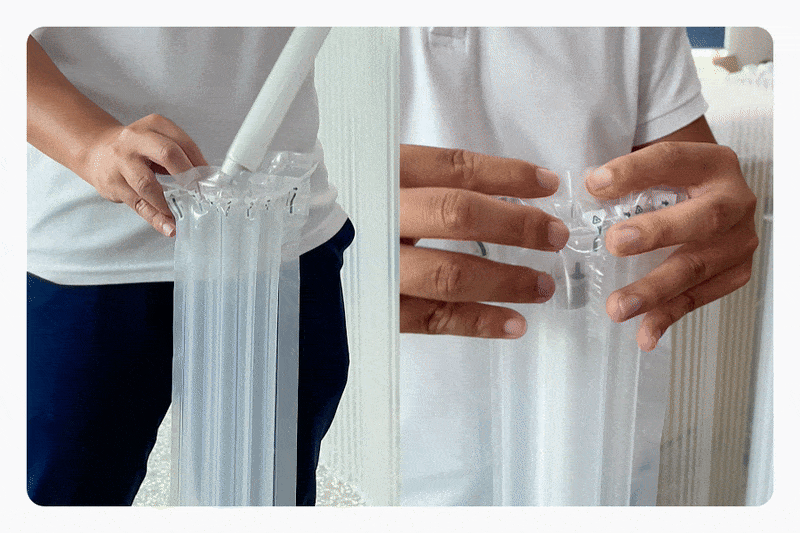 灯具运输总破损？派卫格气柱袋如何破局？ ——实际案例助您破解痛点！